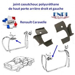 joint arrière haut de porte Renault Caravelle