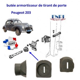 butée de tirant de porte Peugeot 203