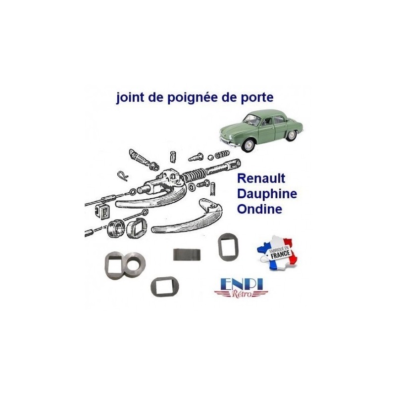 joint poignée de porte Renault Dauphine