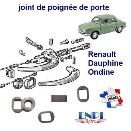 joint poignée de porte Renault Dauphine