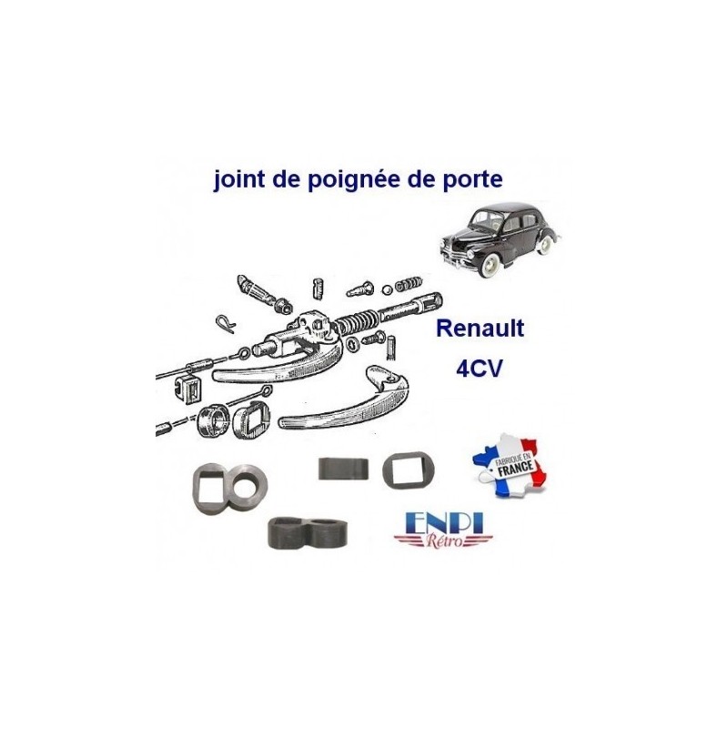 joint de poignée de porte Renault 4CV 