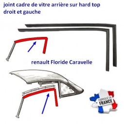 joint cadre de vitre Renault Floride