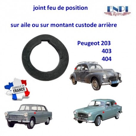 joint de feu de position Peugeot 203, 403, 404