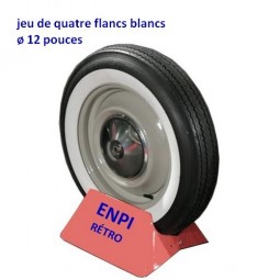 FLANCS BLANCS 12 pouces