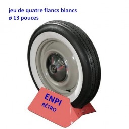 FLANCS BLANCS 13 POUCES