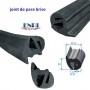 joint de pare-brise (glace 6mm / tole 2.5mm)