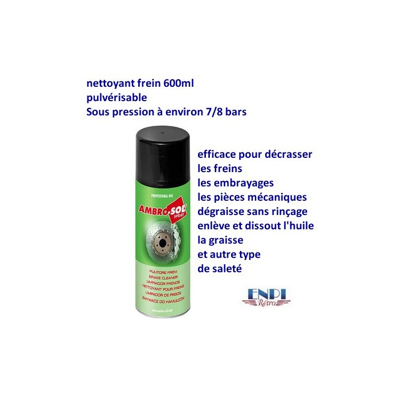 nettoyant frein 600ml