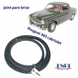 Joint de pare brise Peugeot 403 cabriolet