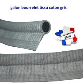 Galon bourrelet Gris