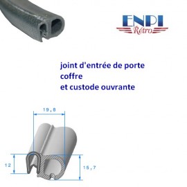 TIDO - Joints de porte, joints de coffre, Durites, Joints d