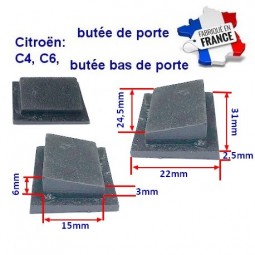 Butée de bas de porte Citroen C4, C6 