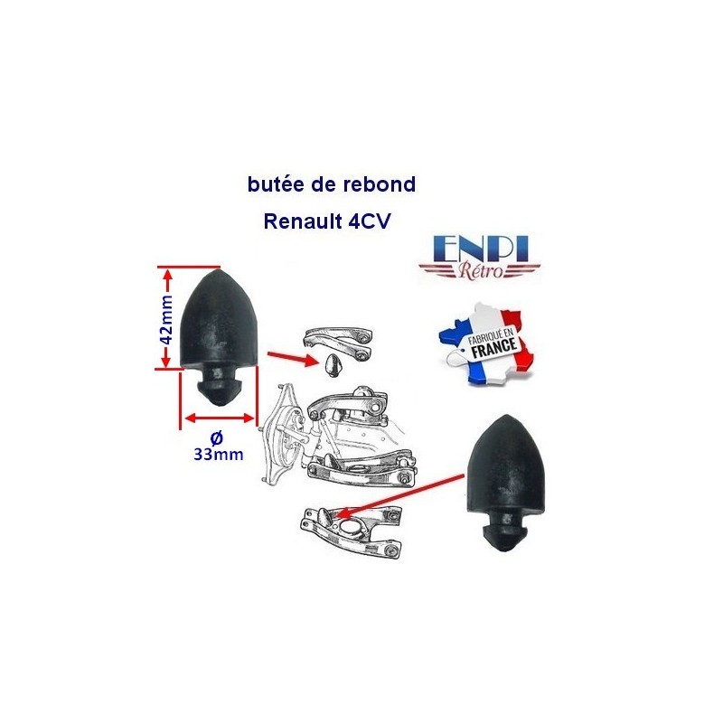 Butée de rebond Renault 4CV