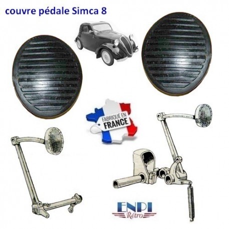 Couvre pédale Simca 8 