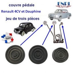 Couvre pédale Renault 4CV et Dauphine