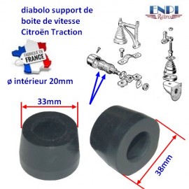 Diabolo de support de boite de vitesse citroen traction