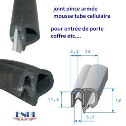 TIDO - Joints de porte, joints de coffre, Durites, Joints d