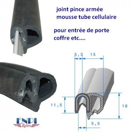 Joint Profil ksd2011 Coffre Joint Joint de porte protection des bords keder bande