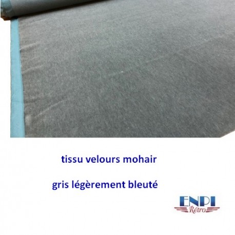 tissu velours de mohair