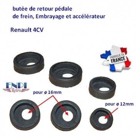 Butée de Retour Pédale Renault 4cv 
