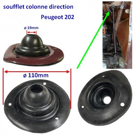 soufflet colonne direction Peugeot 202