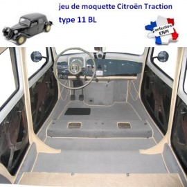 Moquette Citroën 11BL (berline légère)
