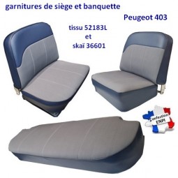 garnitures de siège & banquette Peugeot 403