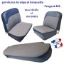 garnitures de siège & banquette Peugeot 403