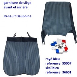 Garnitures de siège Renault Dauphine 