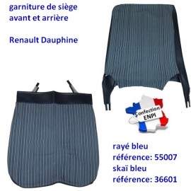 Garnitures de siège Renault Dauphine