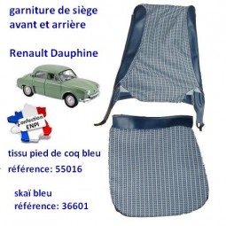 Garnitures de siège Renault Dauphine