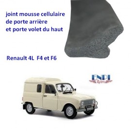 Joint de porte arrière Renault 4L F4  F6