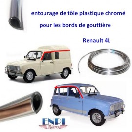 Entourage de tole Plastique Chromé