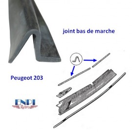 Joint de bas de marche Peugeot 203