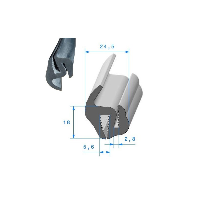 Joint - Pare-Brise - Lunette Arrière