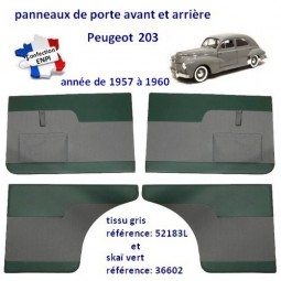 Panneaux de portes Peugeot 203