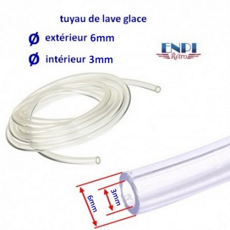 Tuyau Lave Glace,3M Tuyau de Liquide de Lave-Glace,Kit Durite