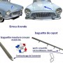 Baguette de capot Simca Aronde