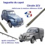 baguette de capot Citroën 2CV