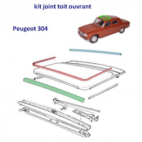 joint toit ouvrant Peugeot 304
