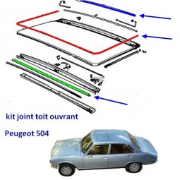 joint toit ouvrant Peugeot 504