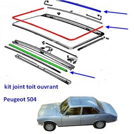 joint toit ouvrant Peugeot 504 (première série)