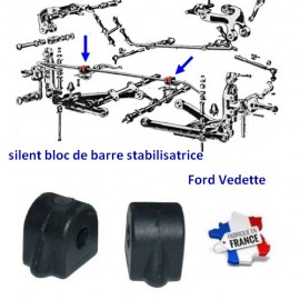 silent bloc barre stabilisatrice Ford Vedette, Ford Vendôme
