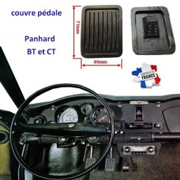 Couvre pédale Panhard BT - CT 24