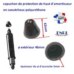 capuchon protection d'amortisseur