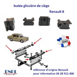 butée glissière de siège Renault 8