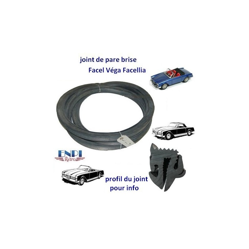 JOINT DE PARE BRISE POUR FACEL VEGA FACELLIA