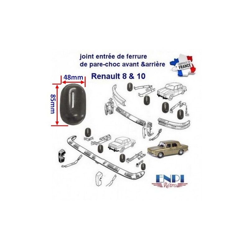 Entrée de Pare-Choc Renault 8