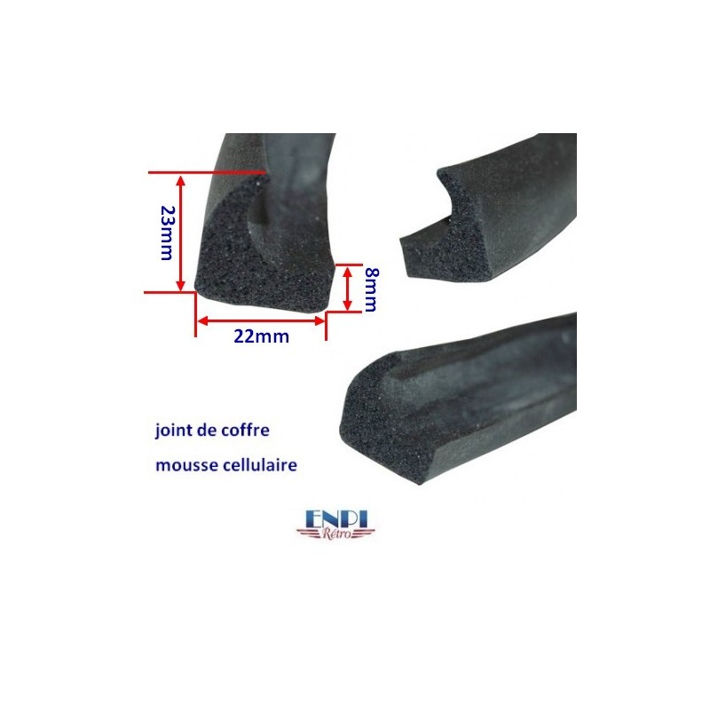 Joint de coffre mousse cellulaire  