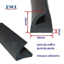 Joint de coffre, joint de porte 