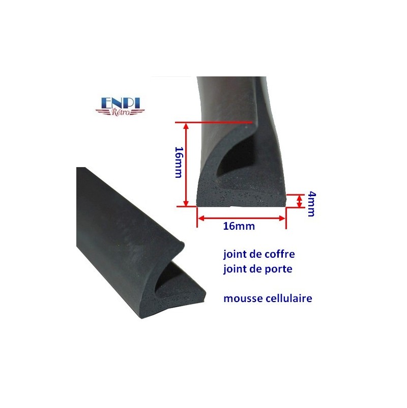 TIDO - Joints de porte, joints de coffre, Durites, Joints d'étanchéité,  tapis, isolant pour voitures de collection